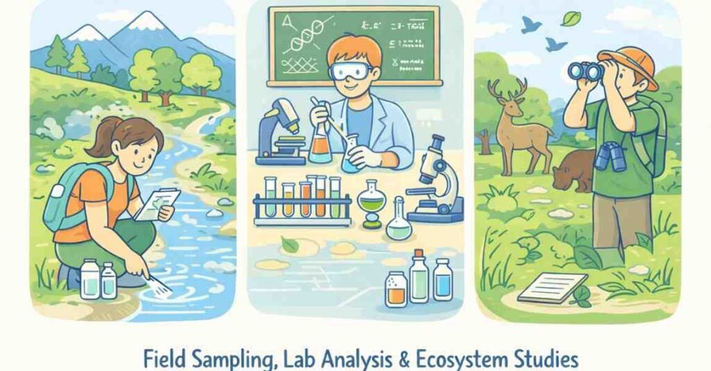 BSc environmental science subjects and careers