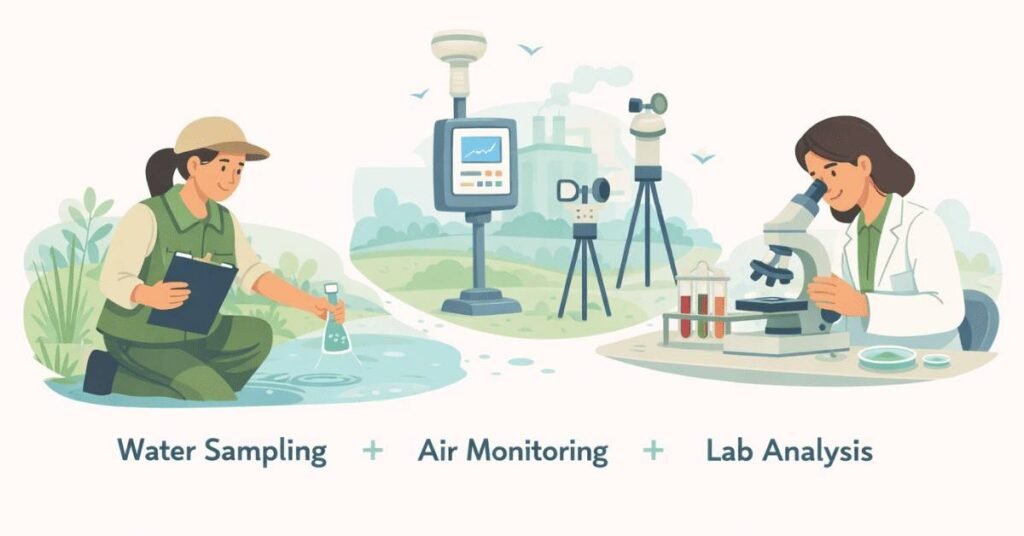 Environmental data collection and laboratory skills