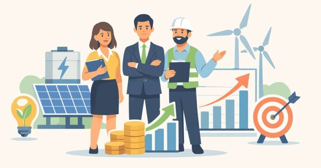 Renewable energy careers after postgraduation in advanced roles