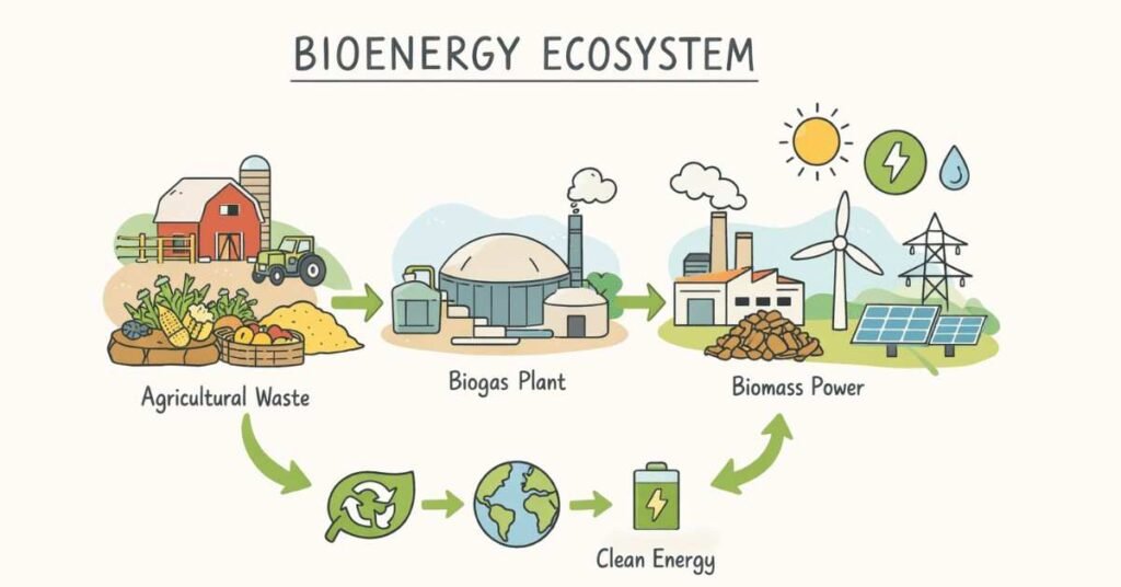 Waste-to-energy ecosystem overview