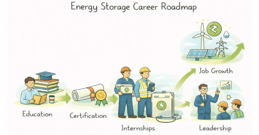 Step-by-step career journey