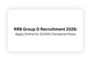 RRB job notification flm poster