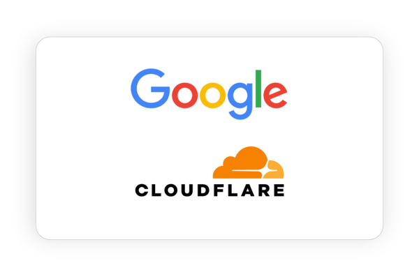 google and cloudflare flm poster