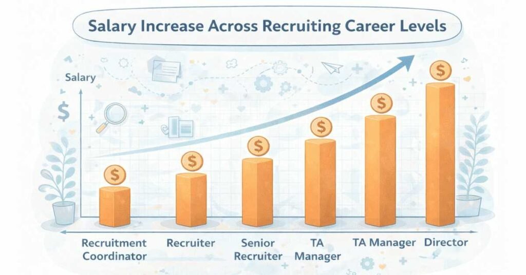 Recruiter salary growth