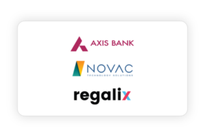 Axis bank, Novac , Regalix Flm Poster