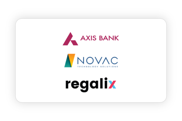 Axis bank, Novac , Regalix Flm Poster