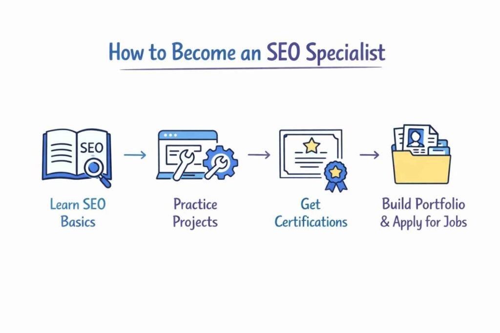 SEO career roadmap for beginners