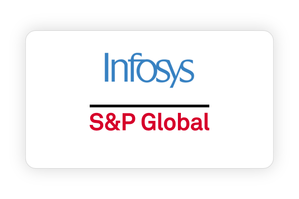Infosys & S&P Global flm poster