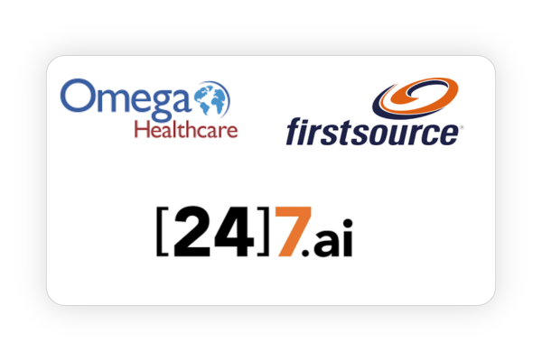 Omega Health Care, [24]7.ai and First Source Flm Walk-in Drives