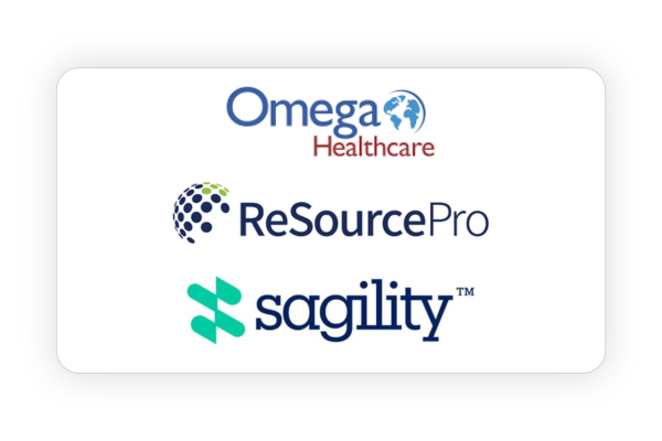 Omega Health Care, Resource Pro and Sagility Flm Walk-in Drives