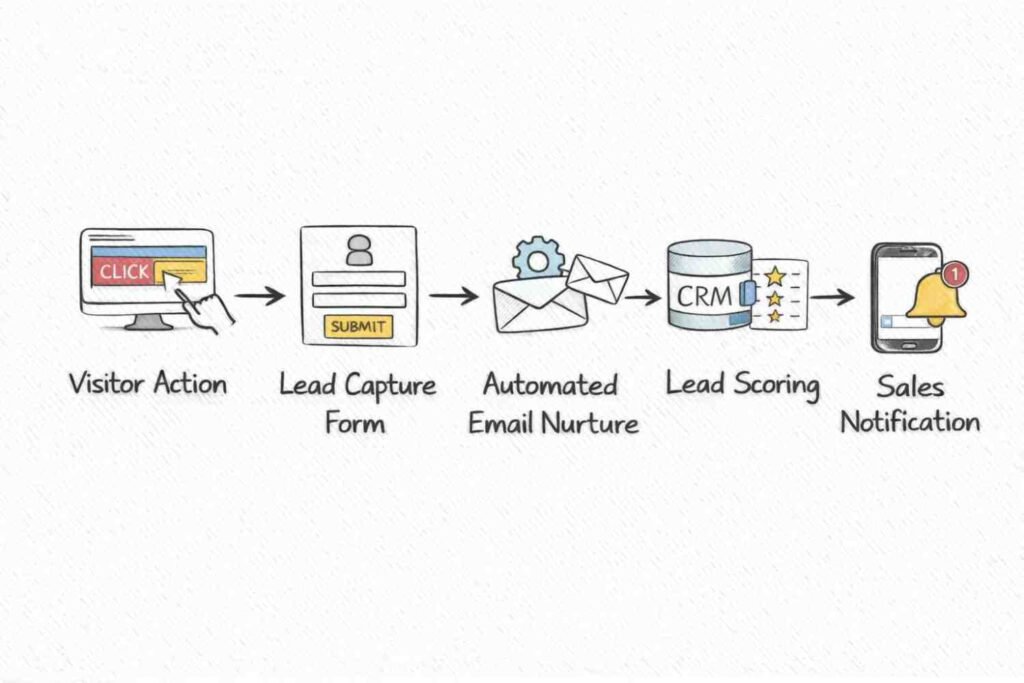 Marketing automation workflow