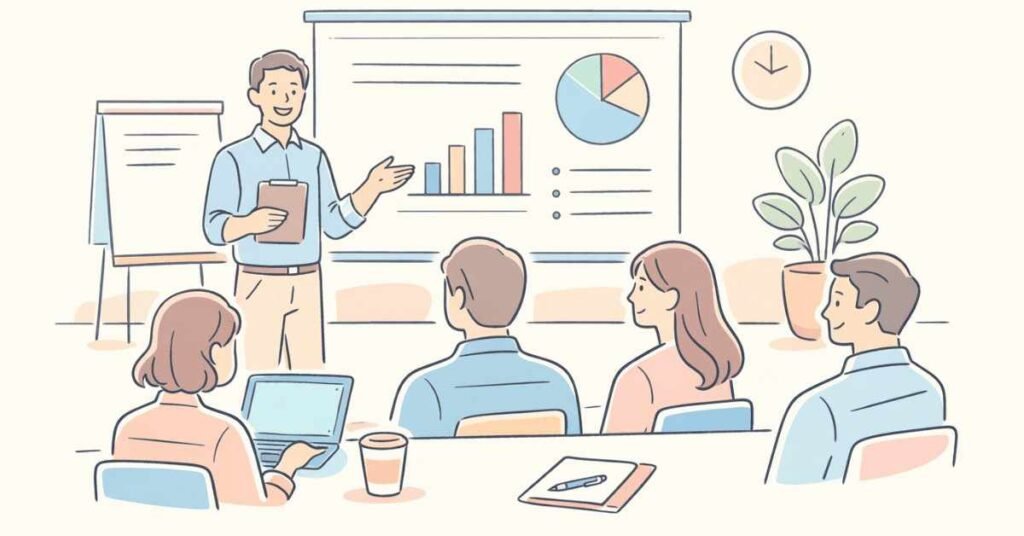 Corporate training environment