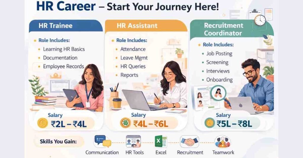 Entry-level HR roles