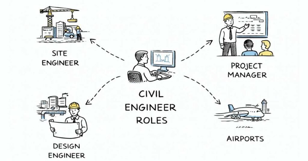 Civil Engineer Work Roles