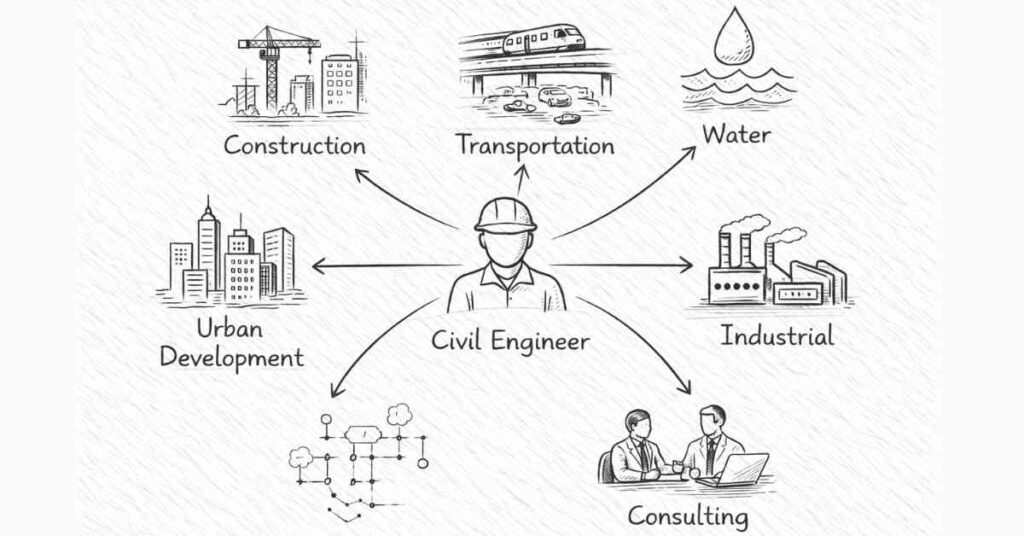 Civil Engineering Sectors Overview