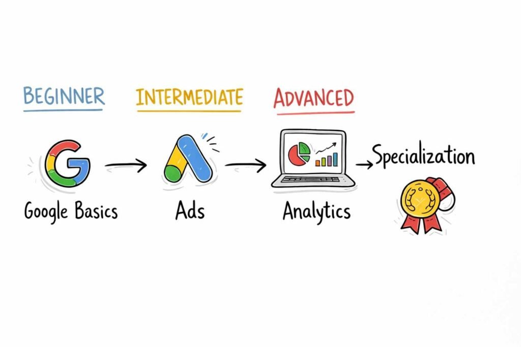 Digital marketing certification roadmap