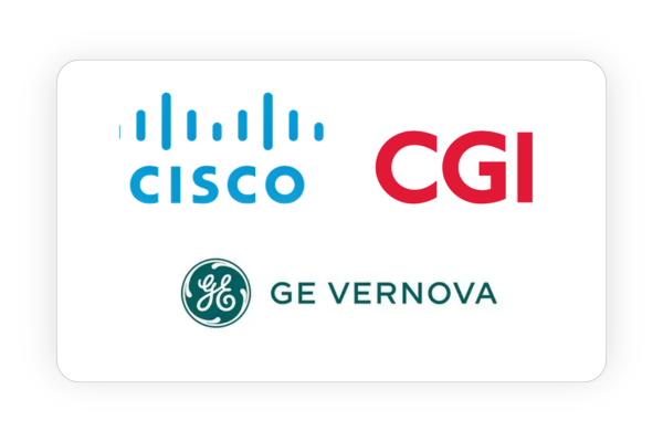 cisco, CGI, and Ge Vernona