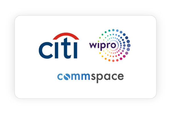 Citi, Wipro, COMM space jobs