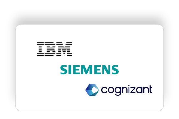 IBM, Siemens & Cognizant are hiring : Experienced candidates for Multiple roles