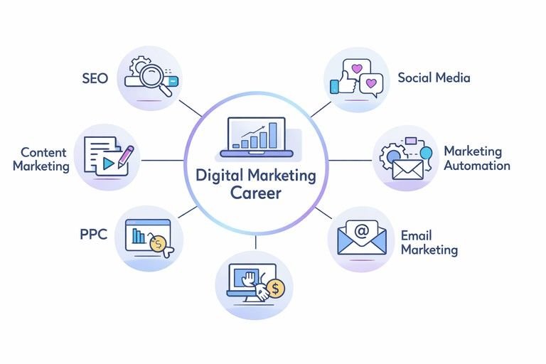 Digital Marketing Ecosystem Map