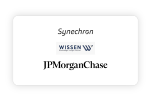 JP Morgan chase, Wissen and Synchron flm poster