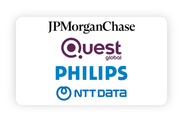 JP MorganChase, Quest Global, NTT Data and Philips flm pro network jobs