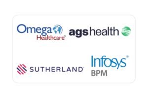 Omega Health care, Sutherland , AGS Health and Infosys BPM Flm Walk-in Drives