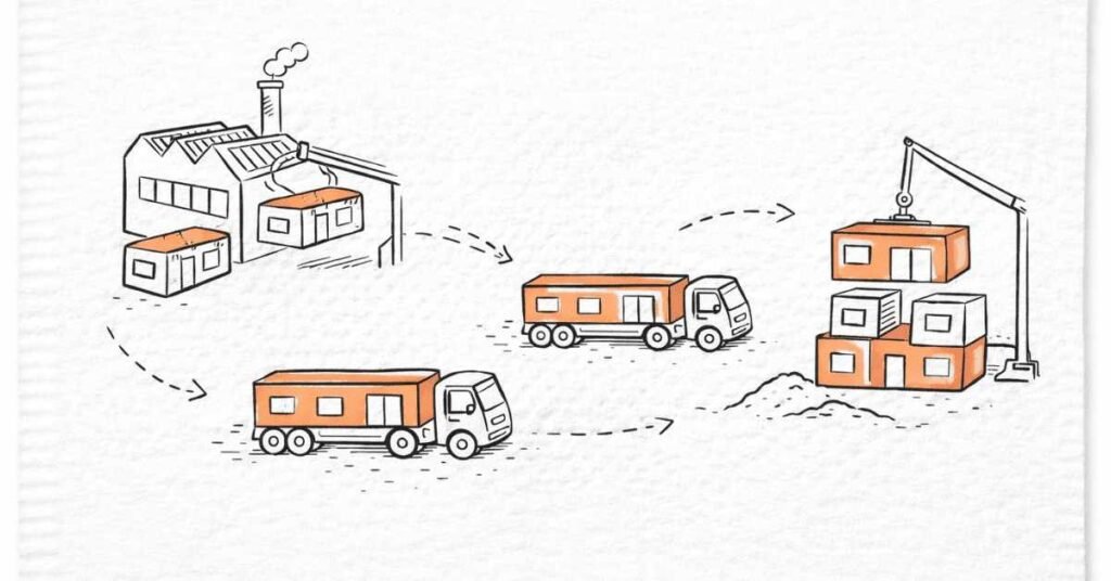 Factory → Site workflow