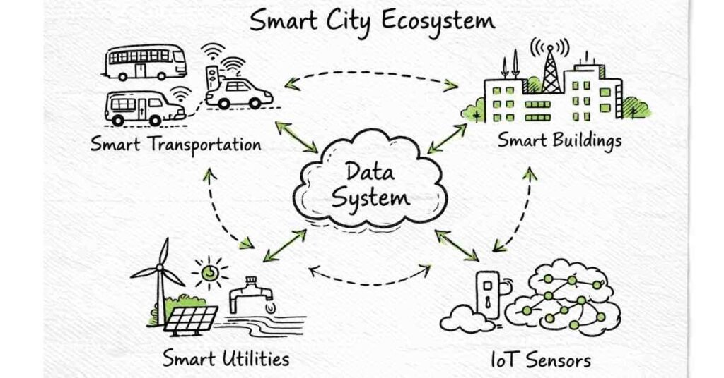 Smart city components