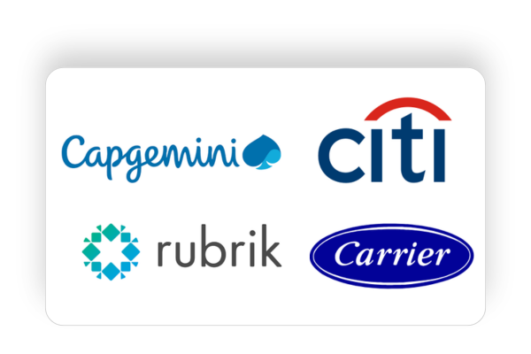 Capgemini, Citi, Carrier and Rubrik are hiring : Experienced candidates for Multiple Roles