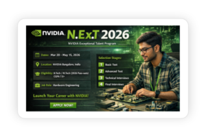NVIDIA N.Ex.T 2026 Hiring Program – Complete Details, Eligibility & Process