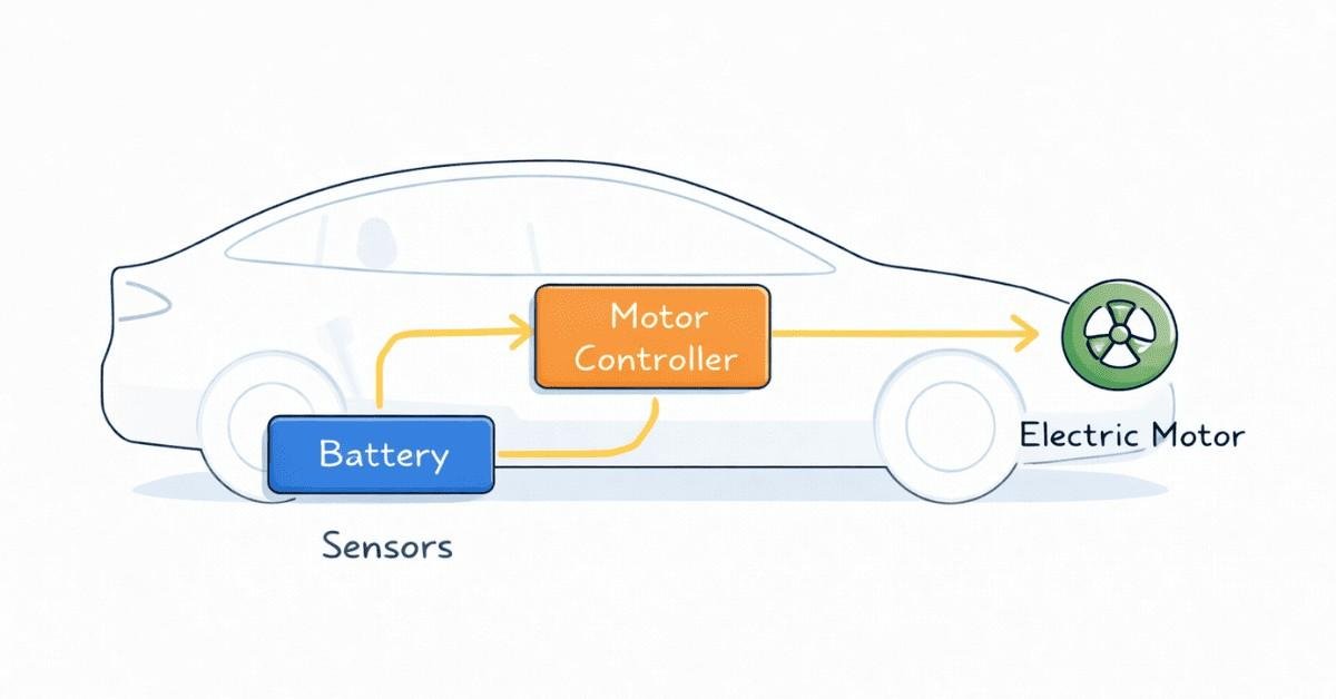 EV system diagram