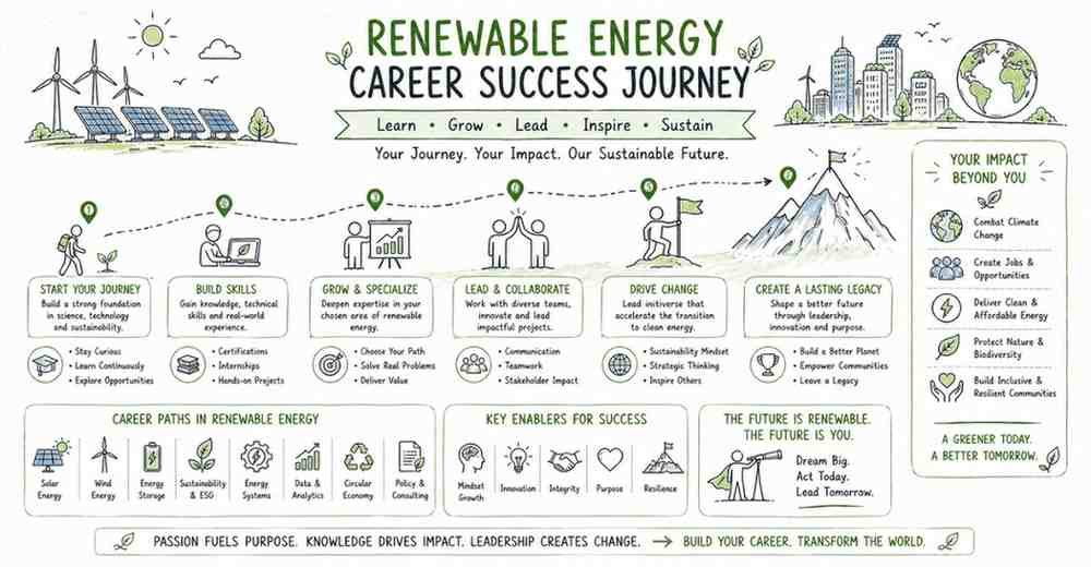 Success Journey Illustration
