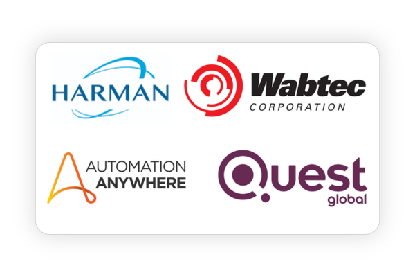 Harman, Wabtec Corporation, Automation Anywhere and Quest Global Flm Job Notifications