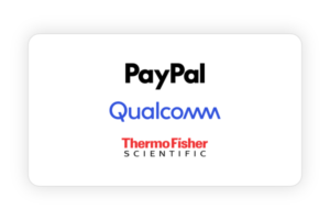 Paypal, Qualcomm and thermofisher flm poster