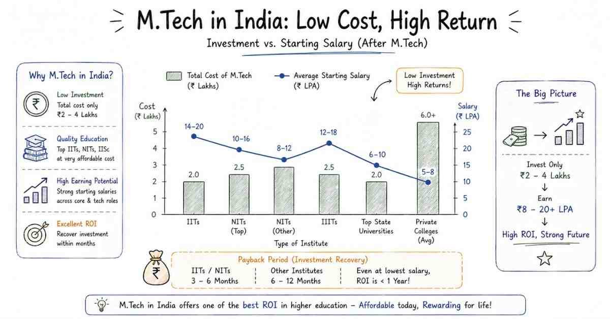 Cost vs ROI chart