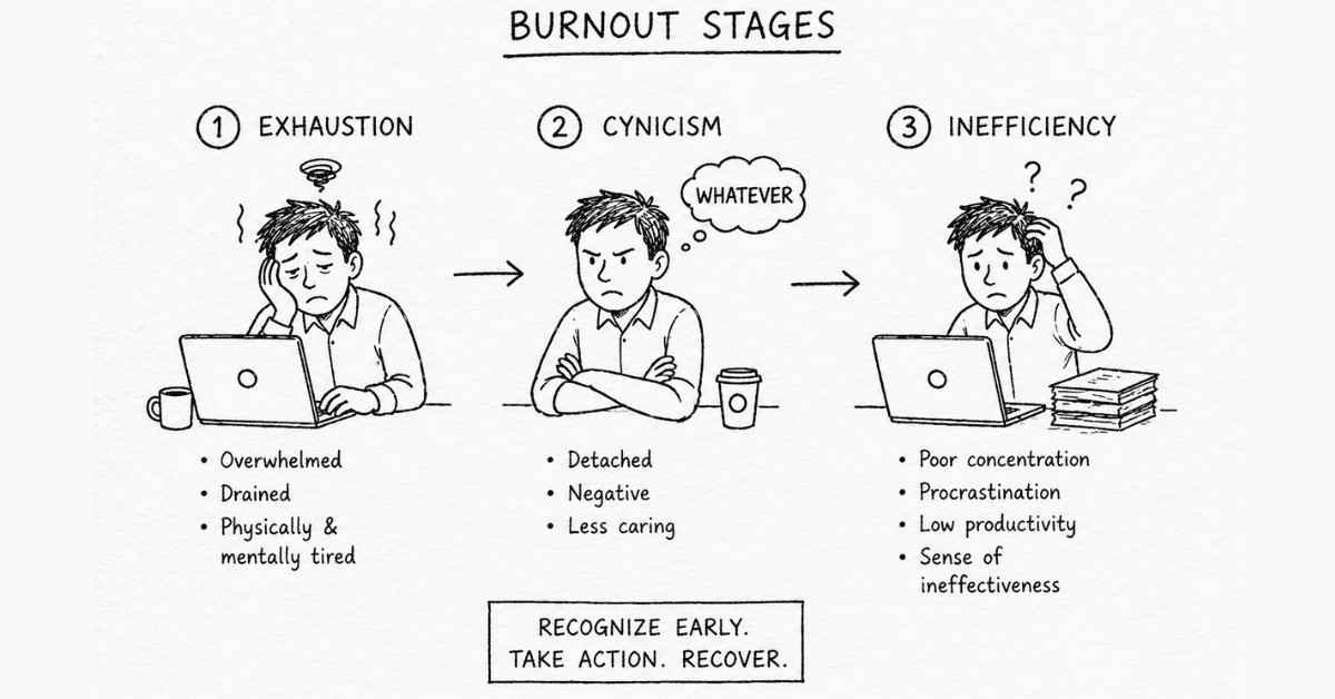 Burnout stages