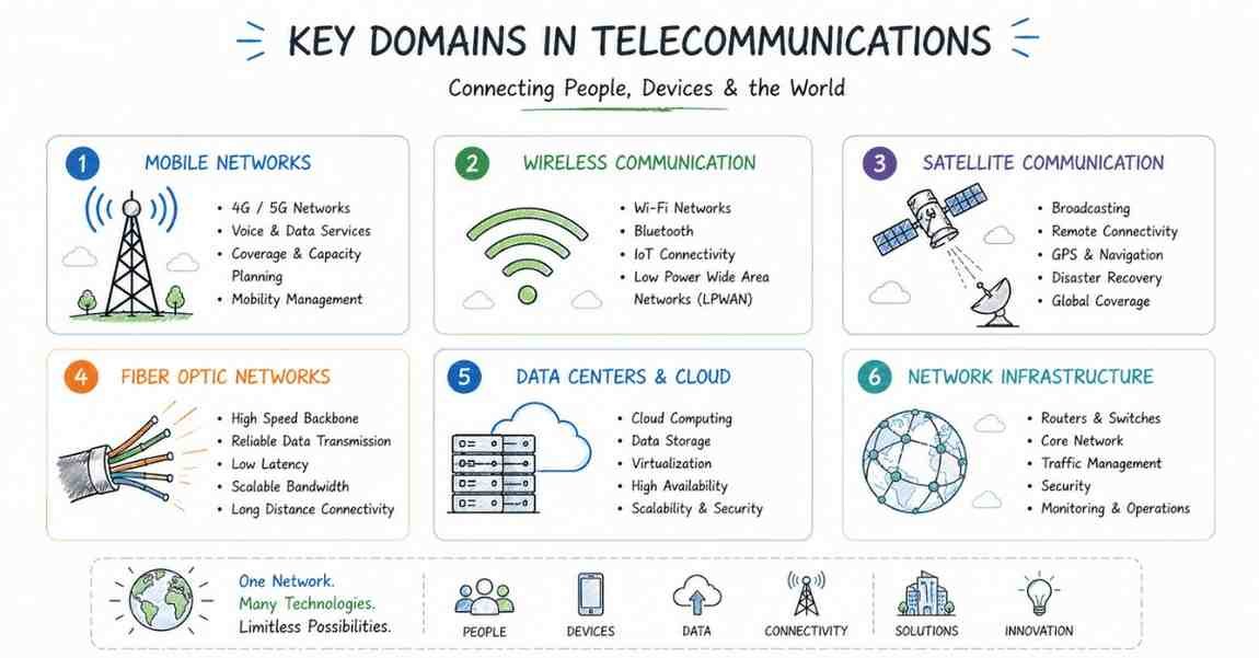 Telecom domains overview