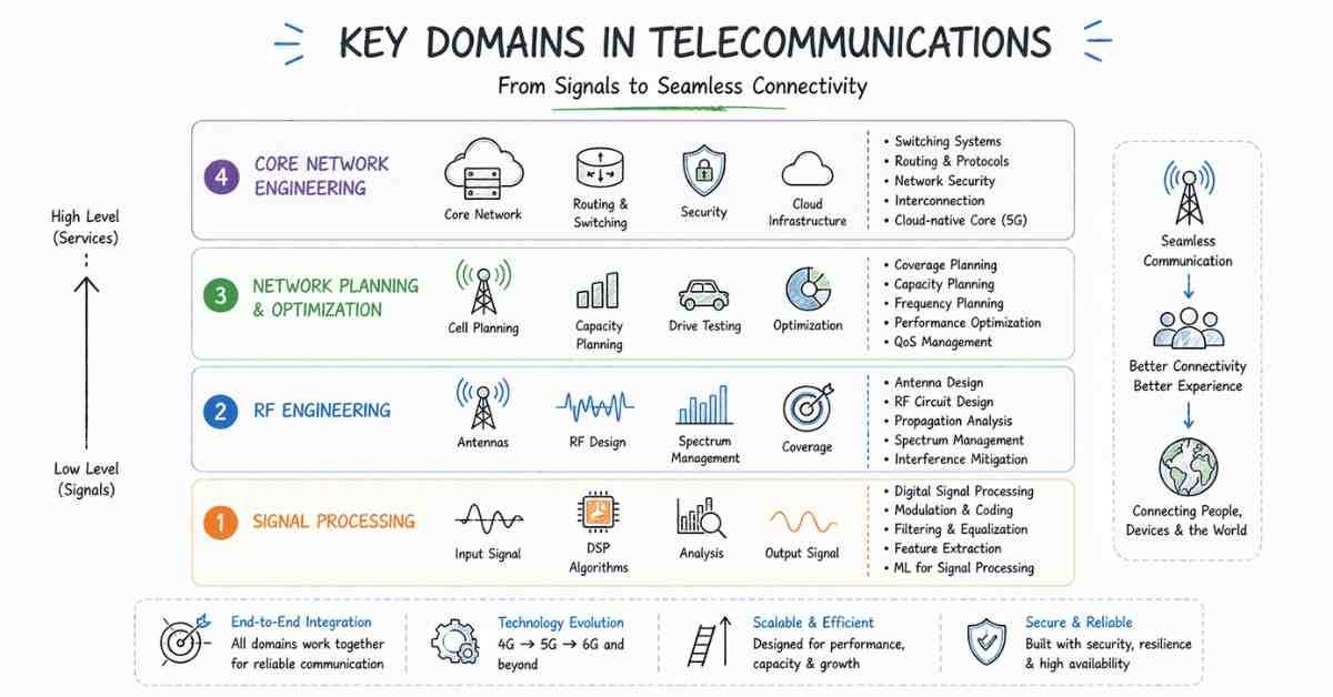 Telecom domain hierarchy
