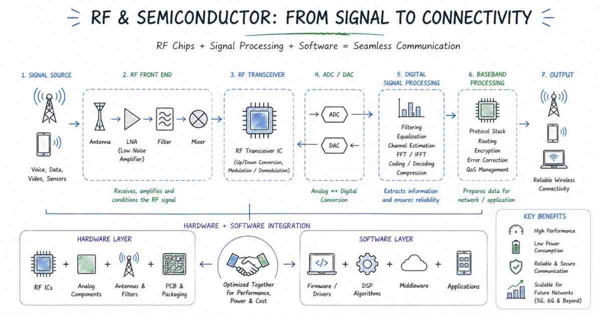 Chip + signal flow
