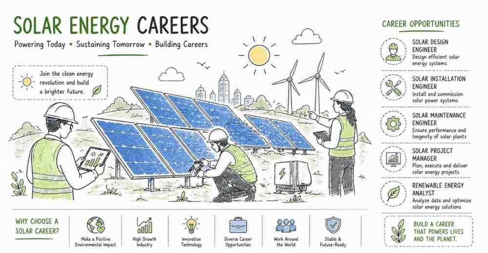 Solar Industry Illustration