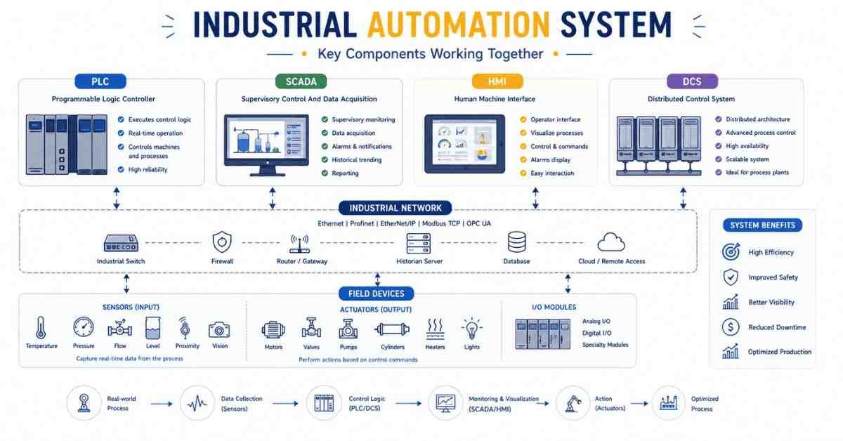 PLC SCADA HMI DCS