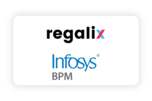 Regalix and Infosys BPM Flm Walk-in Drives