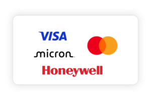 Visa, Honeywell, Micron and Mastercard flm poster