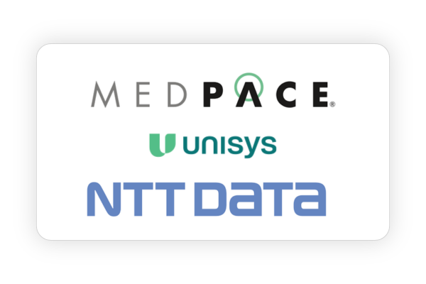 NTT Data, Unisys, Medpace Flm poster
