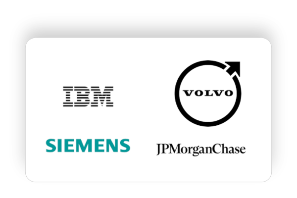 IBM, JP Morganchase, Siemens and Volvo jobs