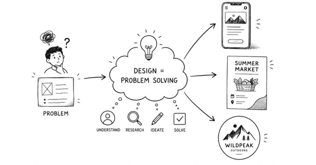 graphic design as problem solving | FLM | Frontlines Edu Tech