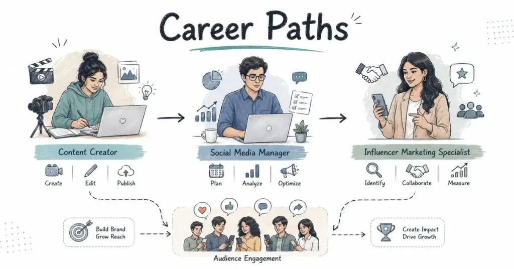 Career Paths for Social Media