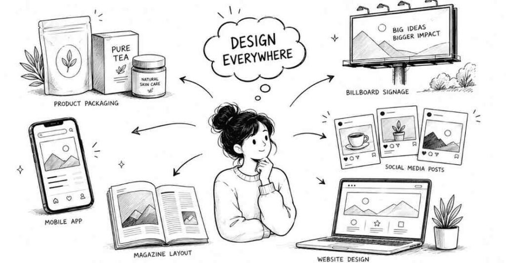 examples of graphic design in daily life | FLM | Frontlines Edu Tech