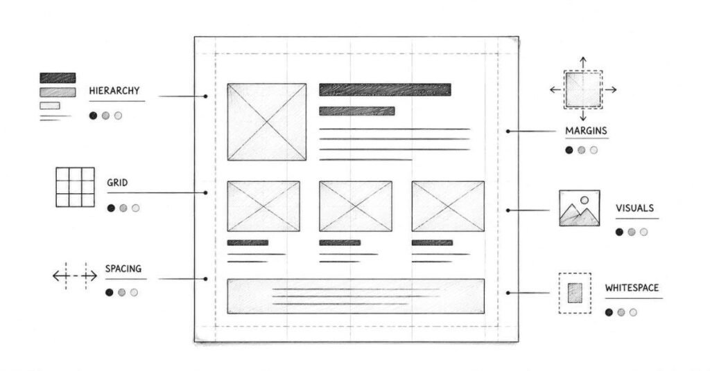 layout and composition in graphic design